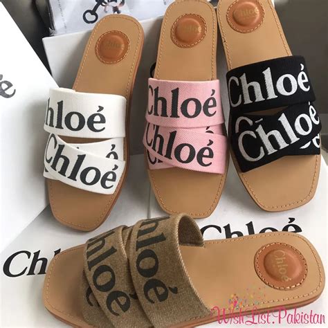 chloe slippers price